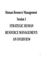 Bài giảng QUản trị nguồn nhân lực part 1  eng 