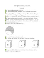 BÀI tập TOÁN THEO TUẦN   lớp 5   NGA ST 