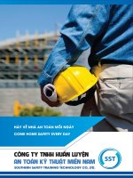 Hồ sơ năng lực công ty TNHH huấn luyện an toàn kỹ thuật miền Nam