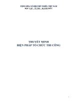 Thuyết minh BPTC đường đô thị cấp 2