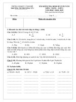 TOÁN 5 HK2 đề và đáp án TIỂU học PHƯỢNG vĩ 2018 2019 