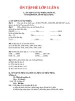 ÔN tập hè lớp 5 lên lớp 6   NGA ST 