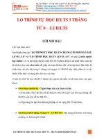 Lộ trình tự học IELTS 5.5 trong 3 tháng