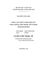 Nâng cao chất lượng đội ngũ Công chứng viên thuộc Sở Tư pháp tỉnh Hải Dương