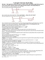 7 cach giai mot bai toan chuyen dong 