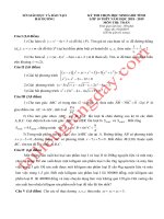 Đề thi HSG toán 10  năm 2018 – 2019 sở GDĐT hải dương   có lời giải