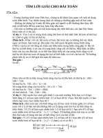 GIAO AN BDHSG  TIM LOI GIAI CHO BAI TOAN4 