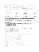 language focus unit 1 lớp 10