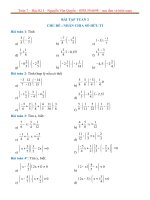 TOÁN 7   TUẤN 2   NHÂN CHIA số hữu tỉ 