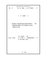 Giáo dục thẩm mỹ qua tranh dân gian tại bảo tàng mỹ thuật việt nam cho học sinh trung học cơ sở 