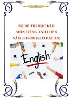 bo de thi hoc ki 2 mon tieng anh lop 8 nam 2017 2018 co dap an 8602