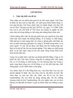 Nâng cao chất lượng dịch vụ du lịch kết hợp teambuilding của công ty cổ phần du lịch việt nam vitours 