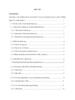 Hoàn thiện quy trình phục vụ tiêc buffet tại nhà hàng của vĩnh hưng riverside spa  resort 