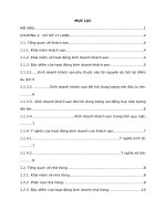 Hoàn thiện chất lượng phục vụ tại nhà hàng khách sạn phương đông việt 