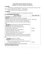 Giáo án hoạt động ngoài giờ lên lớp lớp 2 (Cả năm)