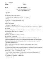 giáo án cả năm vật lý 10 cực hay mới nhất