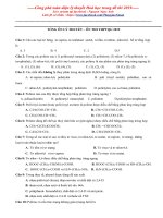 Tai lieu 622 cau trac nghiem tong ly thuyet hoa hoc day du cac chuong 2019