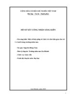 Một số biện pháp tổ chức trò chơi dân gian cho trẻ 5  6 tuổi trong trường mầm non 