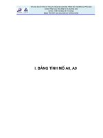 Bảng tính mố u BTCT TEDI