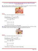 Toán thực tế lớp 7 có bài giải