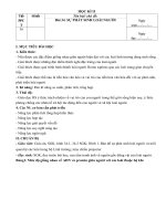 GIÁO án SINH học 12, 2019  THEO cấu TRÚC mới, học kì 2 