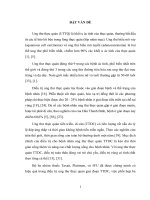 Đánh giá kết quả điều trị phác đồ m DCF trong ung thư thực quản giai đoạn tiến triển và di căn tại BV ung bướu hà nội 