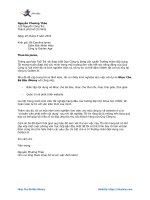 Mau thu xin viec danh cho nguoi co kinh nghiem 