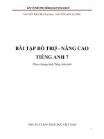 Bài tập bổ trợ nâng cao tiếng anh  7 chương trình mới (1)