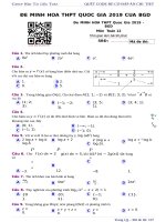 ĐỀ MINH họa BGD  toám thpt quốc gia