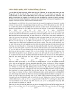 Hoàn thiện pháp luật về hợp đồng dịch vụ