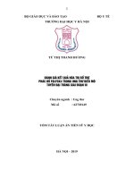 Đánh giá kết quả điều trị bổ trợ phác đồ FOLFOX4 trong ung thư biểu mô tuyến đại tràng giai đoạn III (TT)