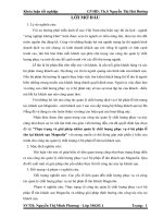 Thực trạng và giải pháp nhằm quản lý chất lượng phục vụ ở bộ phận lễ tân tại khách sạn magnolia