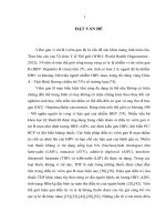 Nghiên cứu đột biến kháng thuốc của virút viêm gan b ở bệnh nhân viêm gan b mạn điều trị bằng tenofovir tại khoa truyền nhiễm   bệnh viện bạch mai 