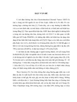 Đánh giá kết quả sớm phẫu thuật u mô đệm dạ dày tại bệnh viện hữu nghị việt đức 