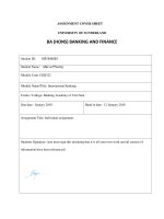 International Banking BAV Top up program