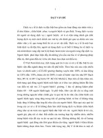 Nhu cầu sử dụng một số dịch vụ theo yêu cầu của người bệnh tại bệnh viện phổi trung ương năm 2015 