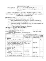 Giáo án lý thuyết sơ cấp nghề nuôi trồng thủy sản 2022