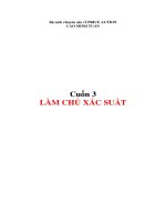 CUỐN 3 làm chủ xác suất trong giao dịch forex