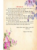 Bồi dưỡng tư duy cho học sinh lớp 1 thông qua dạy học phân môn học vần 