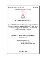 ĐẶC điểm lâm SÀNG VIÊM lợi và HIỆU QUẢ điều TRỊ VIÊM lợi MẢNG bám đơn THUẦN có sử DỤNG nước súc MIỆNG CHLOHEXIDINE ở SINH VIÊN TRƯỜNG đại học y hà nội 