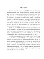 NGHIÊN cứu ỨNG DỤNG THĂM dò DOPPLER ỐNG TĨNH MẠCH để CHẨN đoán SUY THAI TRÊN THAI CHẬM PHÁT TRIỂN TRONG tử CUNG 