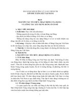 Bai 8  nguyen tac to chuc, hoat dong cua dang (DVM)