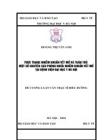 THỰC TRẠNG NHIỄM KHUẨN VẾT MỔ VÀ TUÂN THỦ MỘT SỐ KHUYẾN CÁO PHÒNG NGỪA NHIỄM KHUẨN VẾT MỔ TẠI BỆNH VIỆN ĐẠI HỌC Y HÀ NỘI