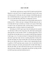 Nghiên cứu một số đặc điểm lâm sàng, cận lâm sàng và tình trạng đột biến gen KRAS trong ung thư đại trực tràng tại bệnh viện k 