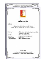 Phương Thanh_CB170207_Ứng dụng KT màng trong xử lý nước thải. 03.06 (1)