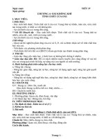 Giáo án hóa 8 theo định hướng phát triển năng lực kỳ 2