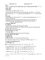 GIAO AN DAY THEM TOÁN 9 2018 