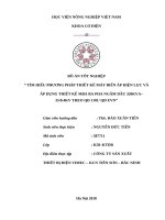 ĐỒ án tốt NGHIỆP  Thiết kế máy biến áp điện lực 3 pha ngâm dầu 320KVA350,4 KV