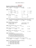 210 câu TRẮC NGHIỆM lớp 4   nhóm   GIÁO dục TIỂU học 