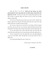 ĐÁNH GIÁ ẢNH HƯỞNG của THUỐC PHENOBARBITAL lên CHỨC NĂNG NHẬN THỨC TRÊN BỆNH NHÂN TRƯỞNG THÀNH mắc ĐỘNG KINH cơn lớn 